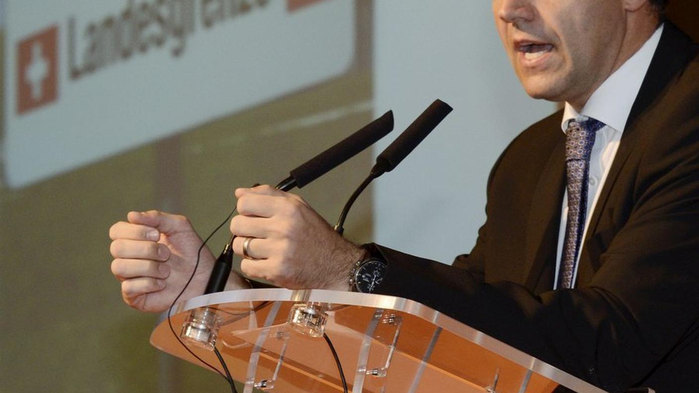 Il presidente PPD Christophe Darbellay