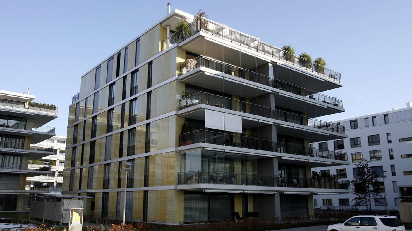 Lo stabile dove si trova l'appartamento nel quale ebbe luogo il delitto
