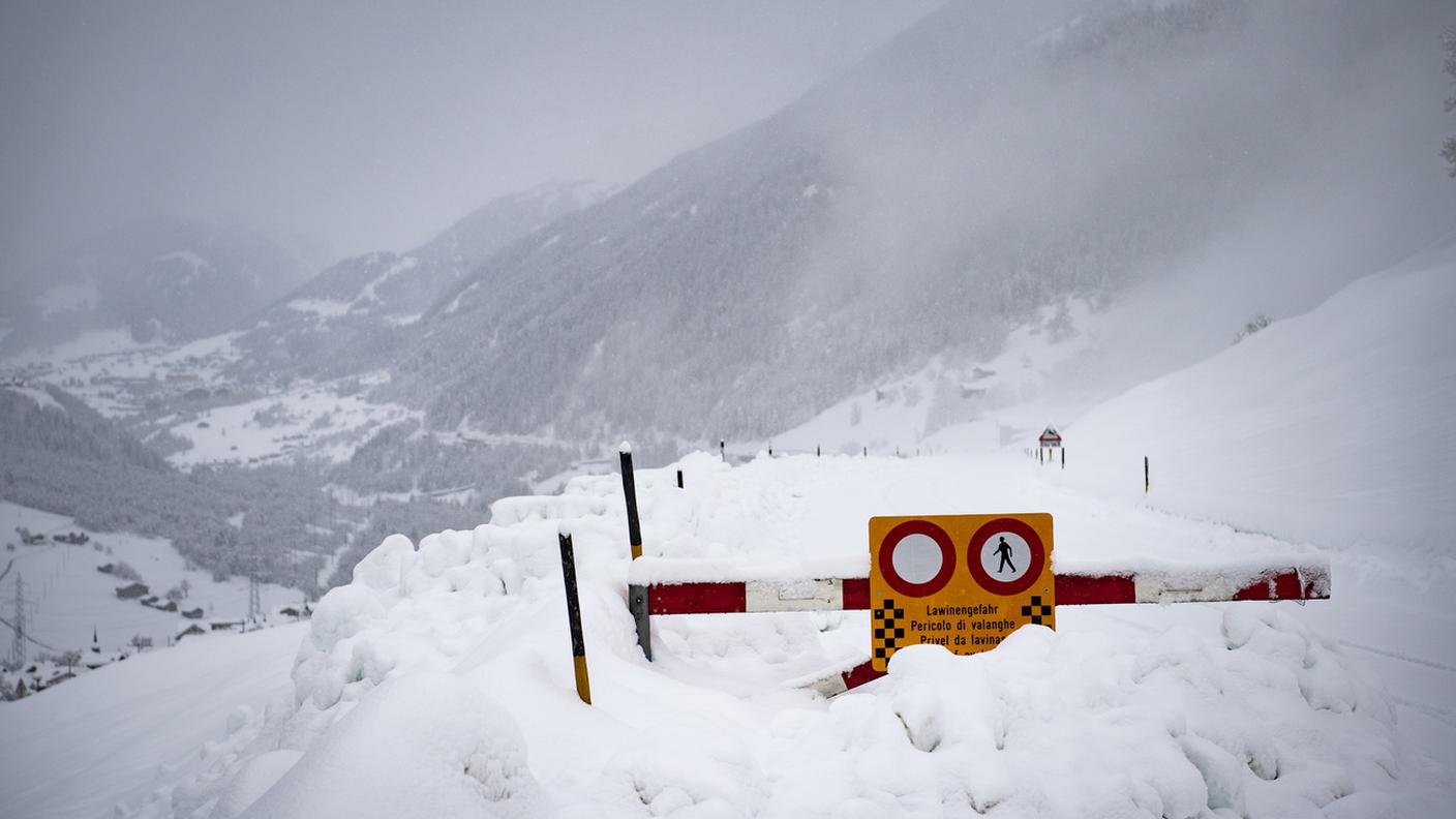 Forte pericolo di valanghe a nord delle Alpi