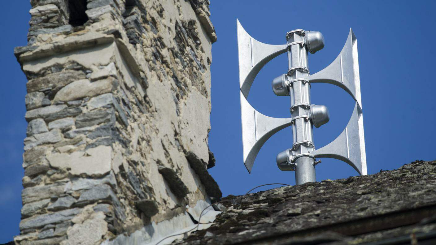 In Svizzera ci sono circa 7’200 sirene per dare l’allarme generale alla popolazione