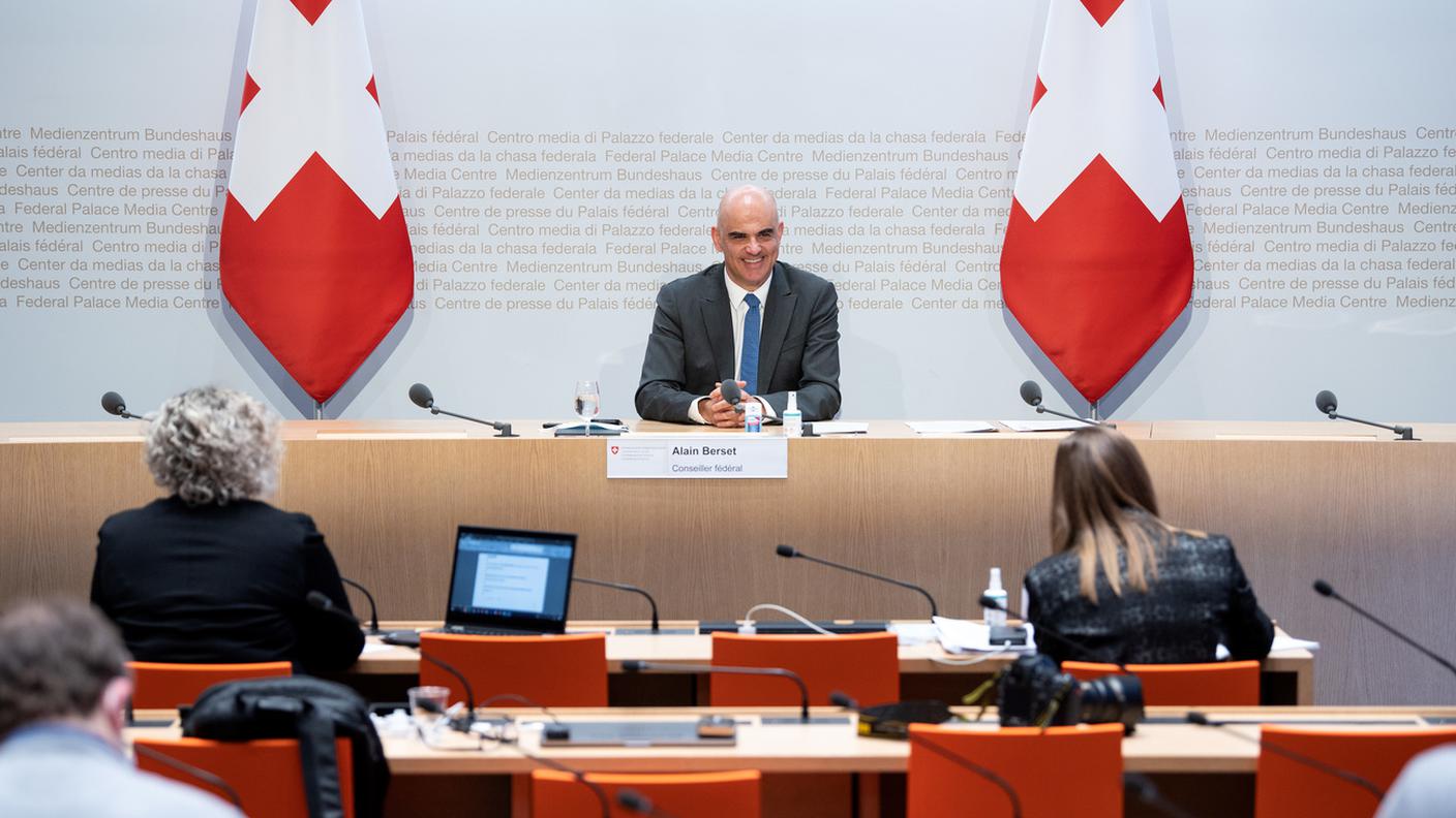 Il ministro della Salute Alain Berset ha annunciato la fine delle restrizioni