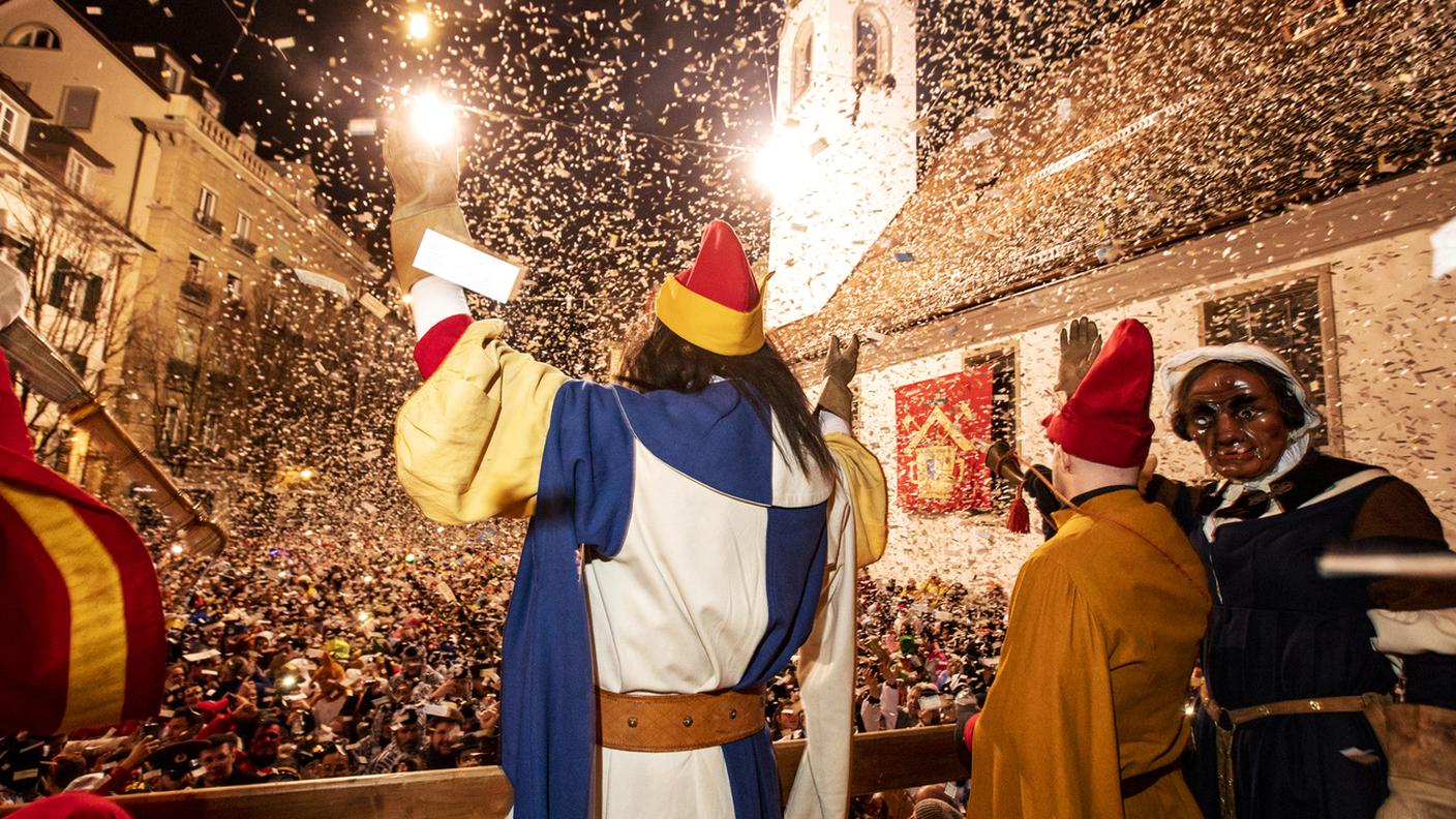 L'ultima volta che Lucerna ha festeggiato il carnevale era il 2020