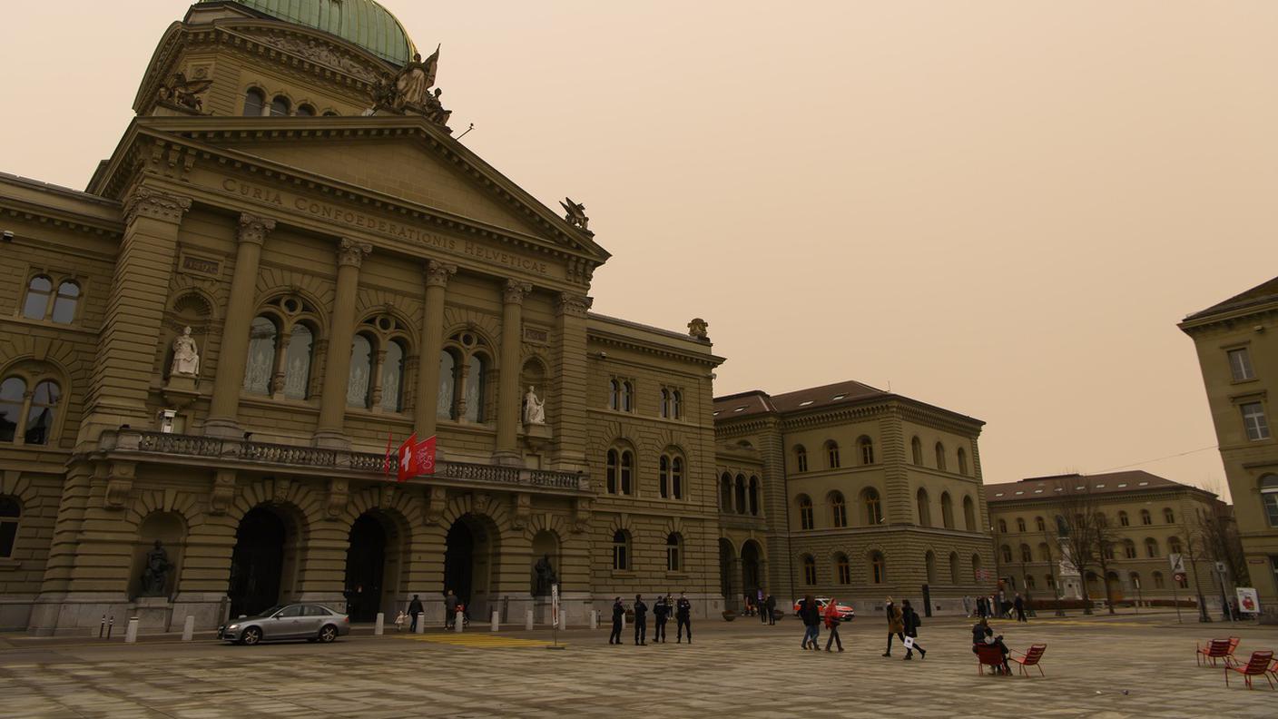 Palazzo federale a Berna in una foto d'archivio