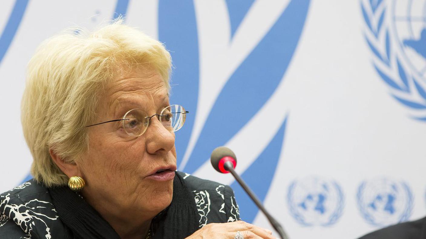 Carla Del Ponte: "L'intervento armato non è una soluzione"