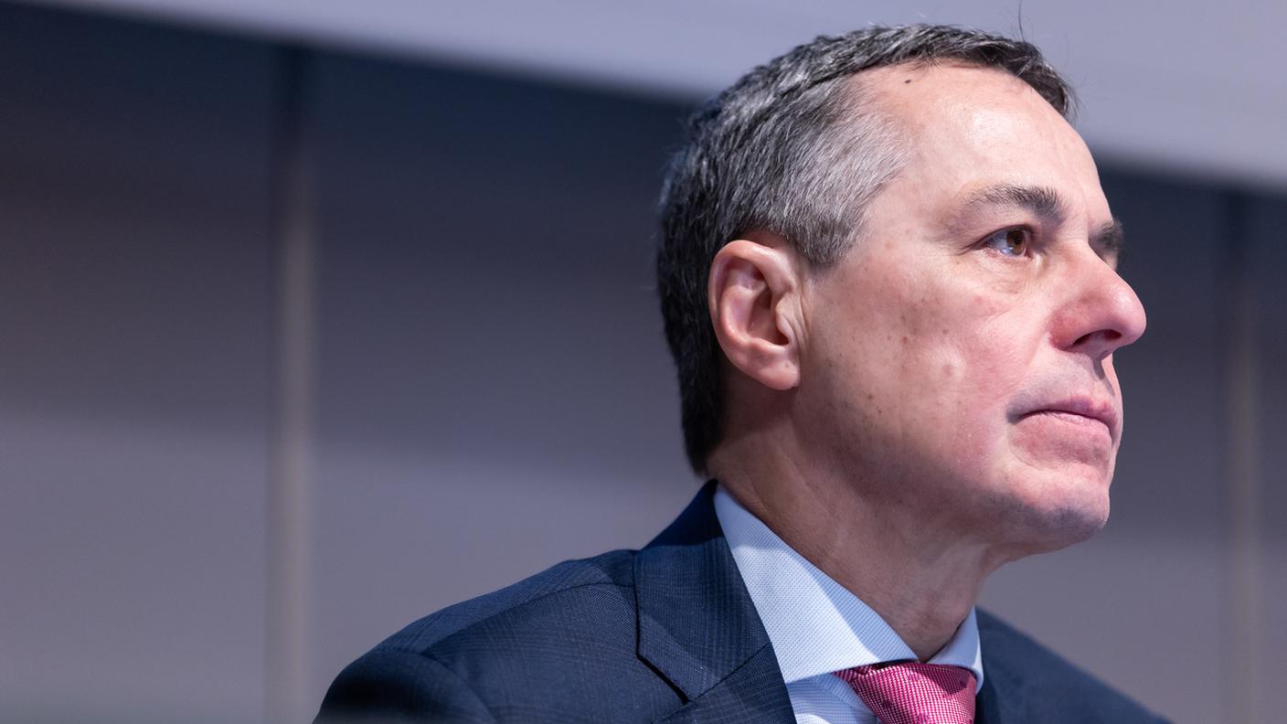 Il ministro degli esteri, qui ripreso a Ginevra durante il recente Forum sulla cooperazione internazionale