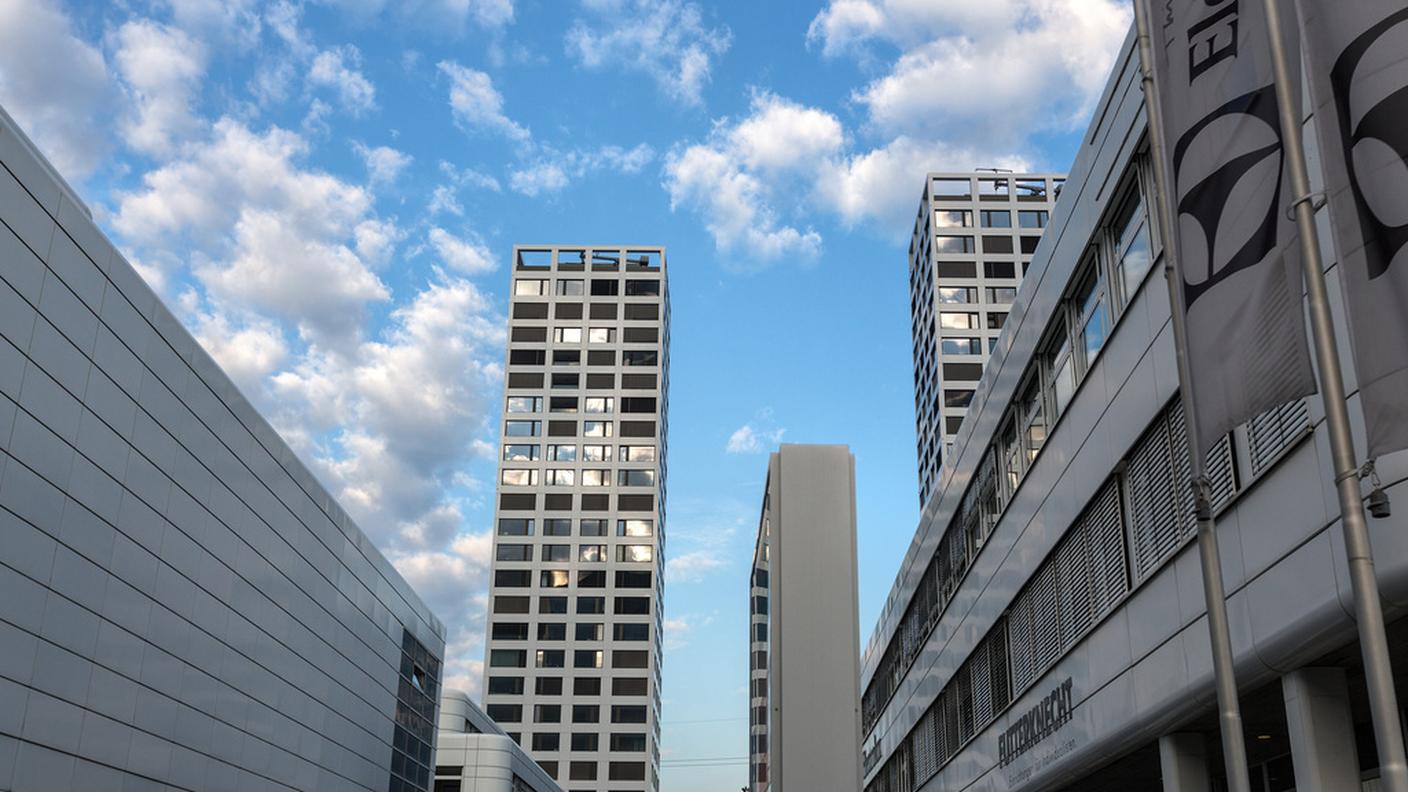 Il quartiere City West a Coira