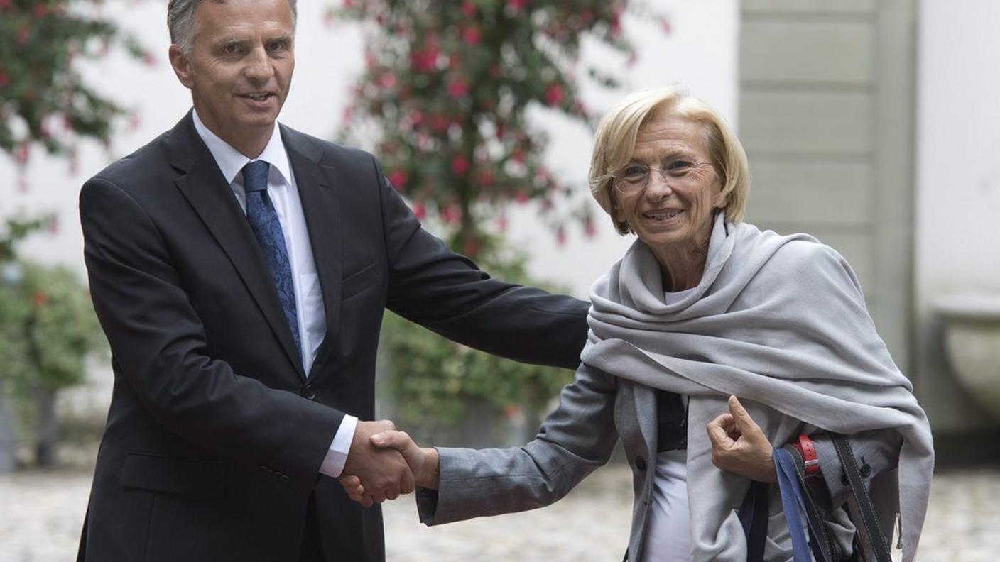 Didier Burkhalter ha incontrato la sua omologa Emma Bonino