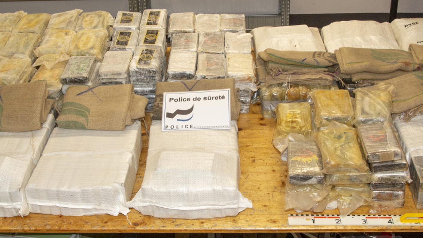 Mezza tonnellata di cocaina per un valore di 50 milioni di franchi