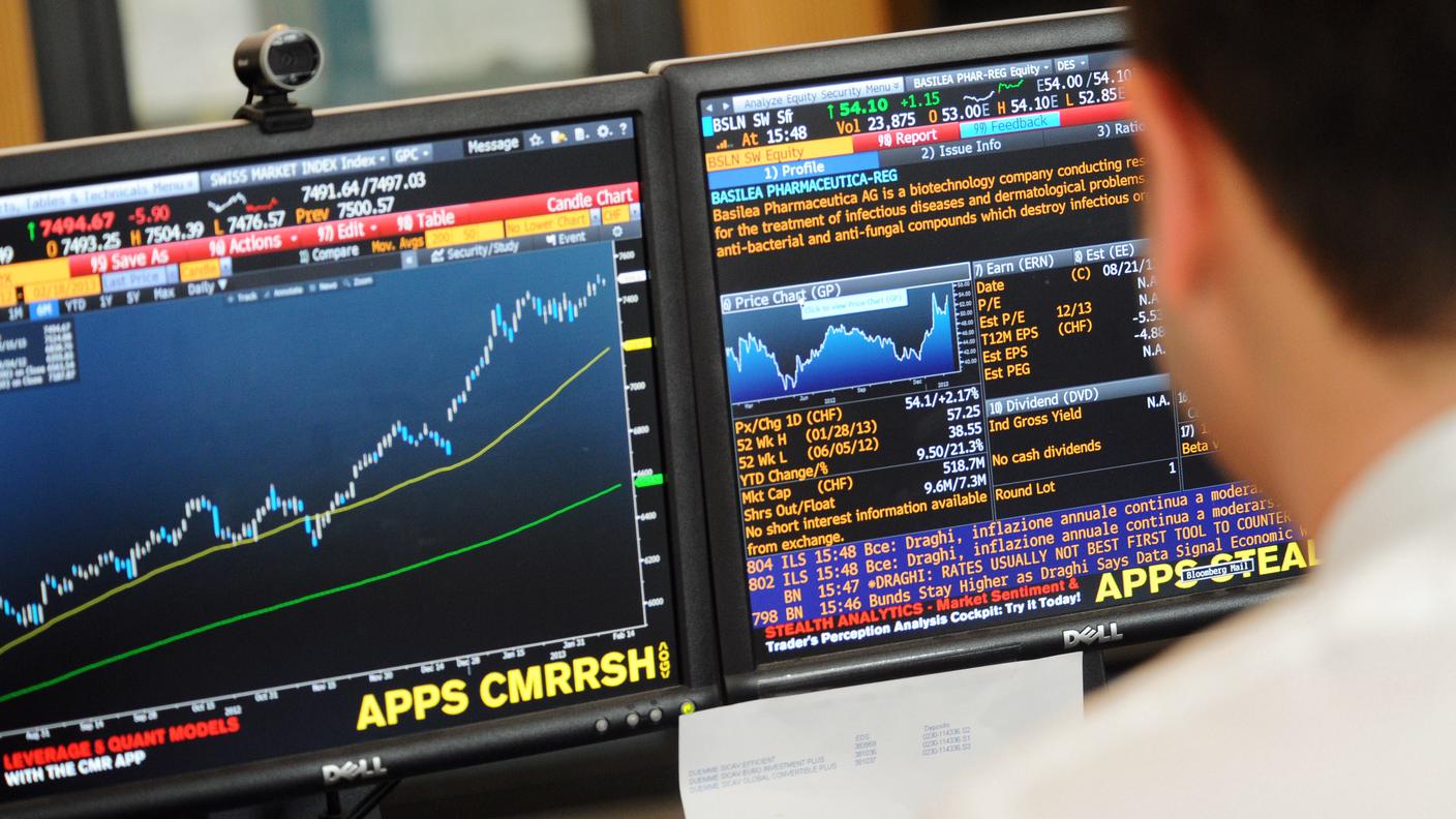 Indice in flessione di 12 punti