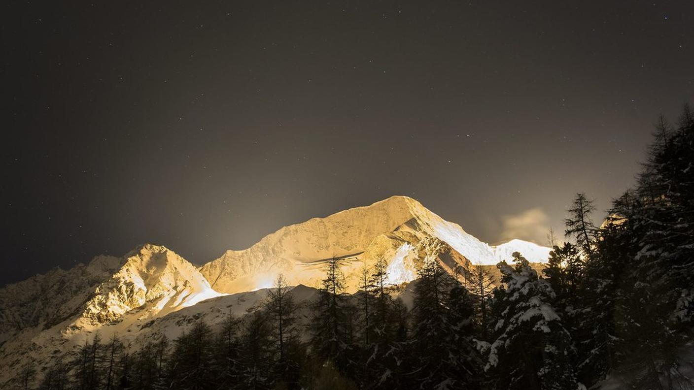 L'area del Pigne d'Arolla, dove sono "scomparse" le due persone