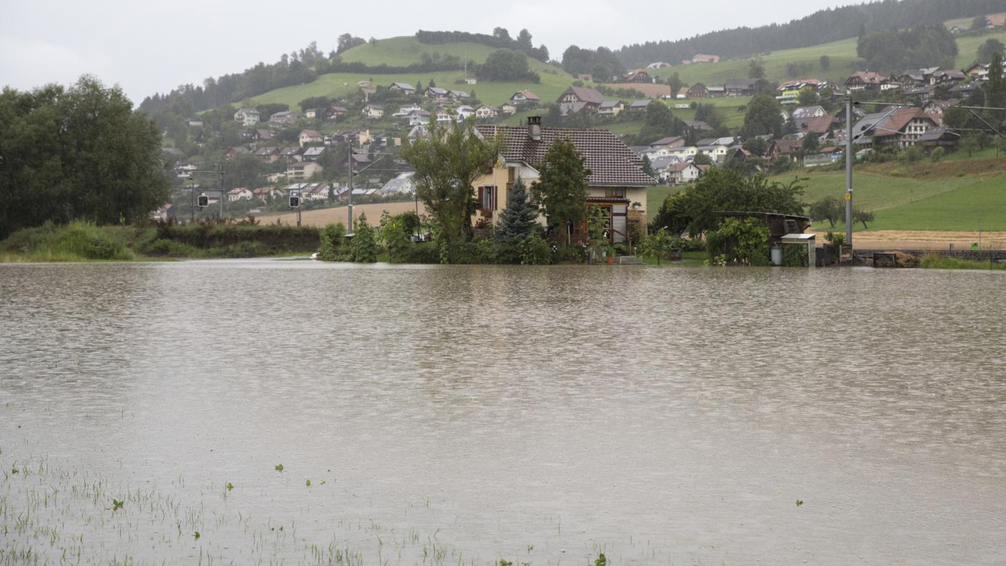 Particolarmente colpito dal maltempo l'Oberland Bernese