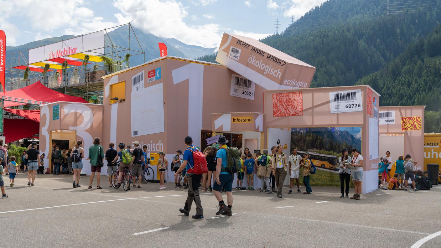 Il Campo scout federale ha un proprio ufficio postale