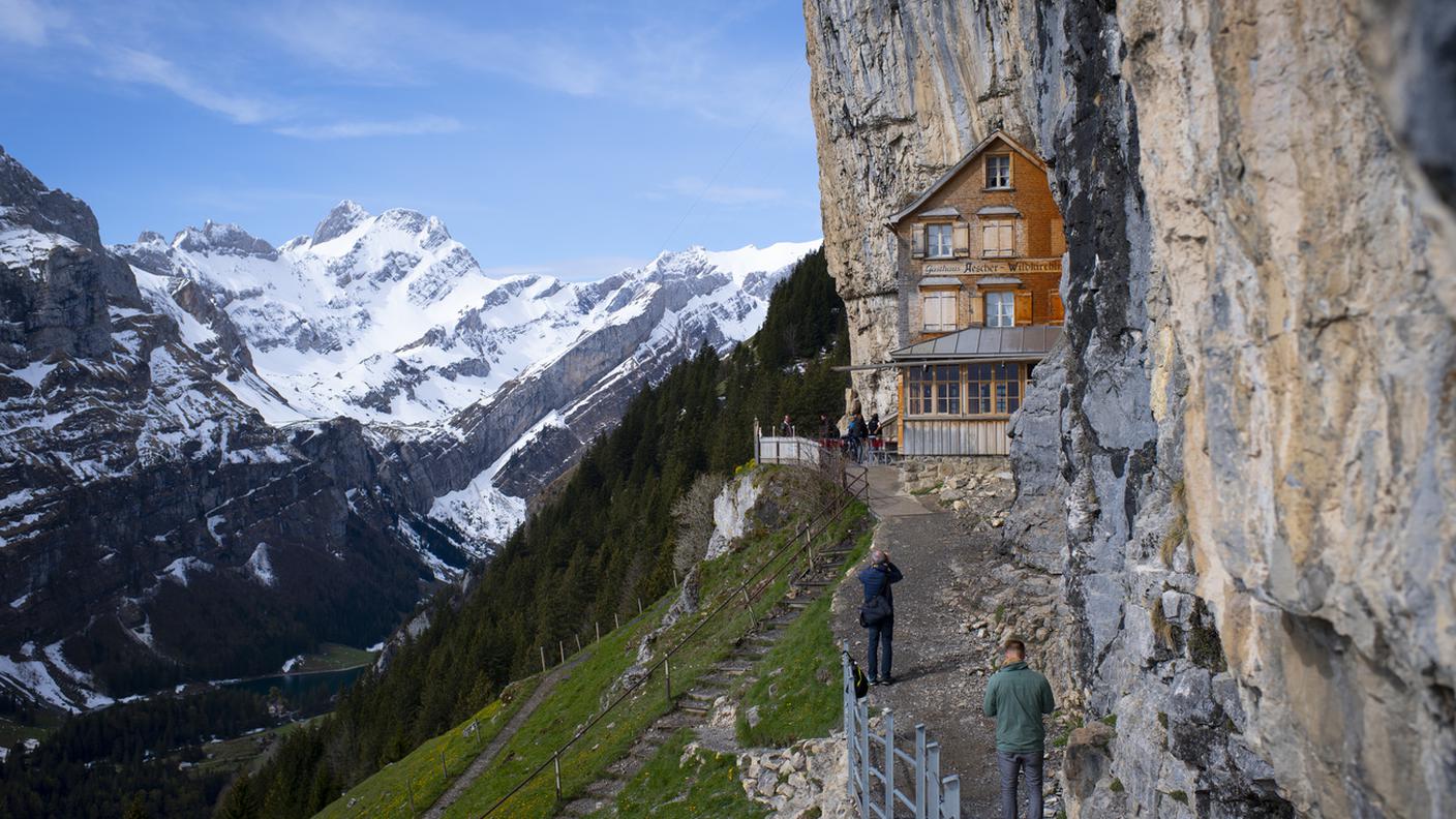 Una destinazione frequentatissima grazie alla fama del ristorante di montagna