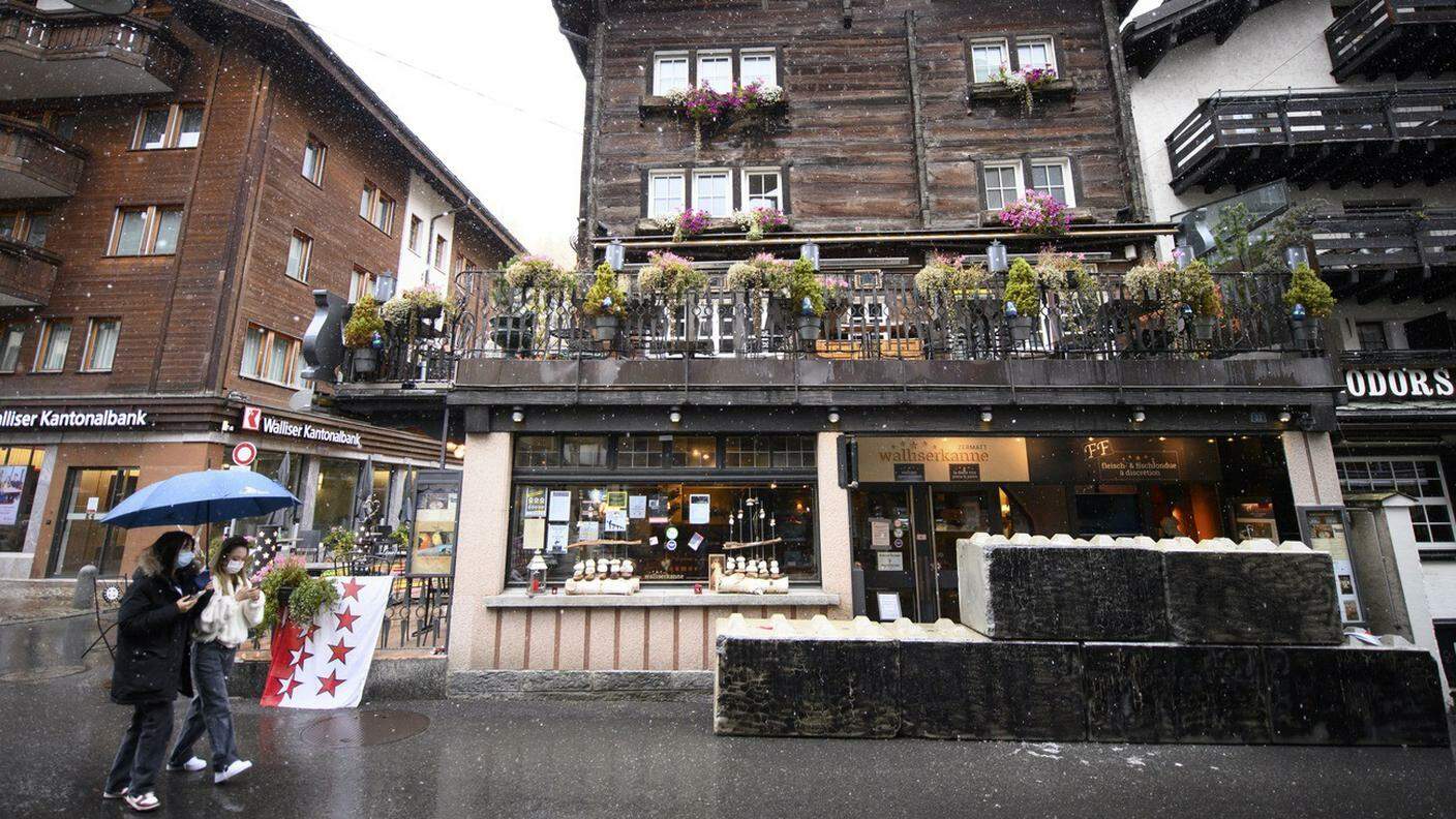 Il ristorante Walliserkanne di Zermatt 