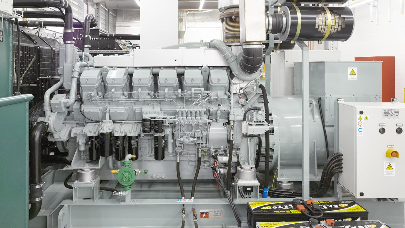 In caso di blackout, i data center sono alimentati da generatori diesel