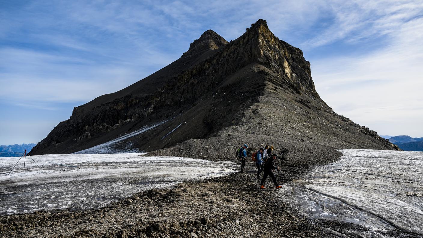 Il passo del Tsanfleuron, tra Vaud e Vallese, libero dal ghiaccio: non succedeva da almeno 2000 anni
