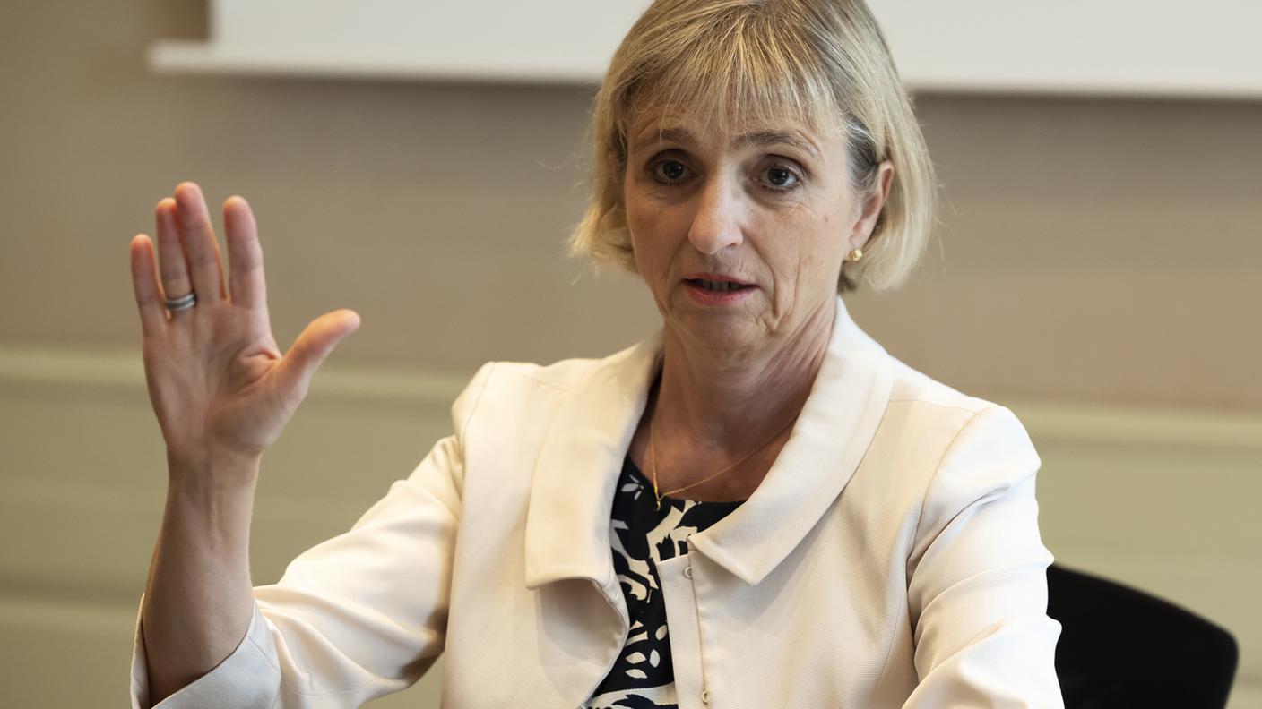 La consigliera di Stato Fabienne Fischer