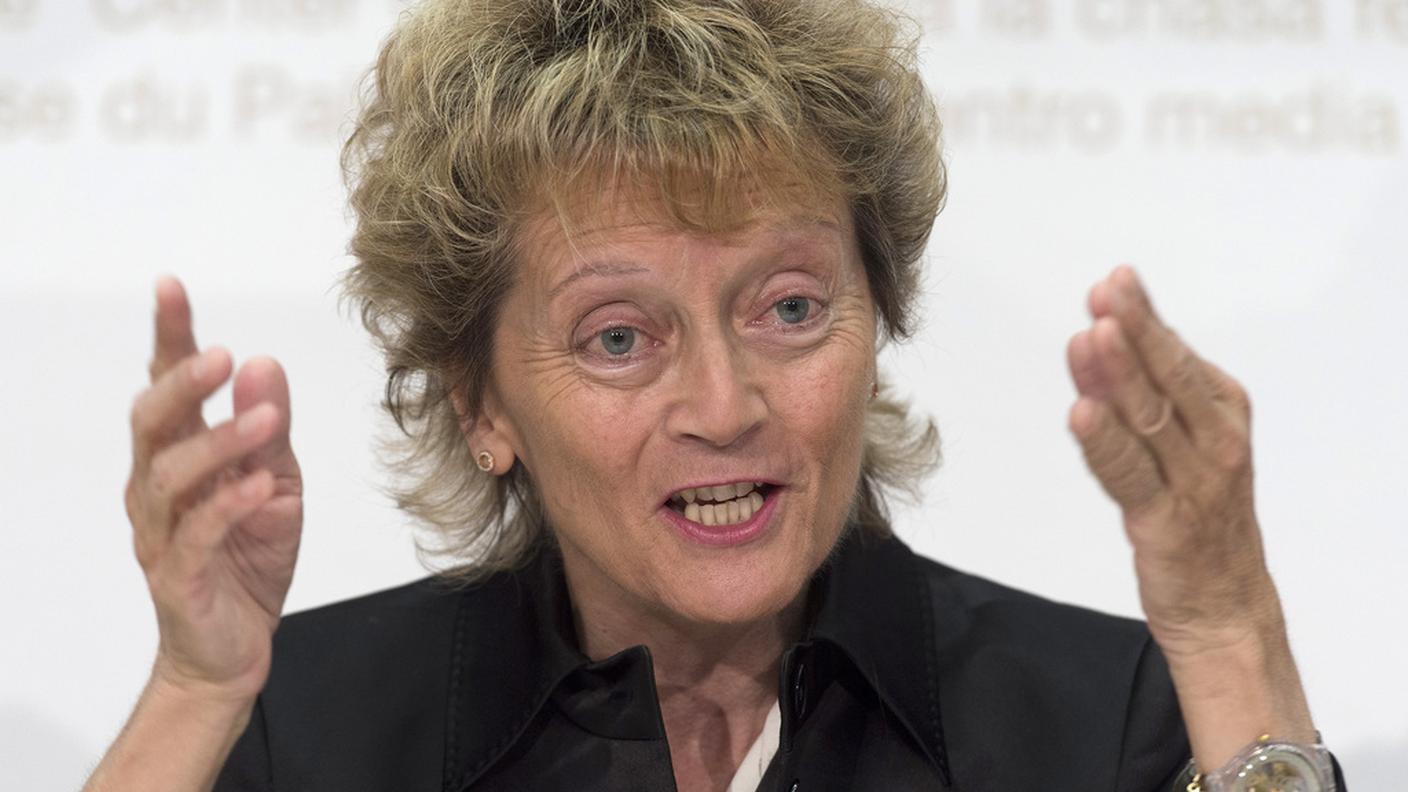 "Nessun cambiamento all'interno della Svizzera", sostiene la ministra