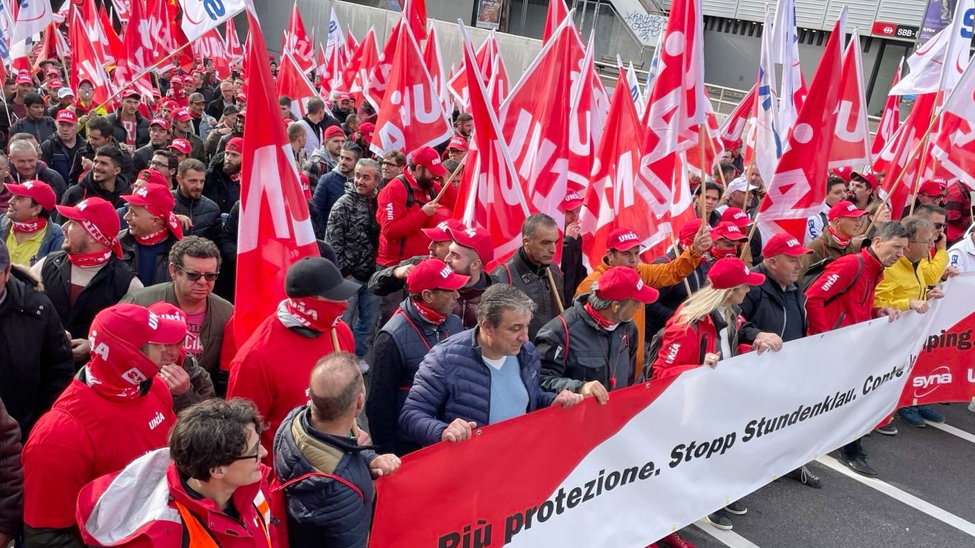 La manifestazione andata in scena a Zurigo lo scorso 11 novembre
