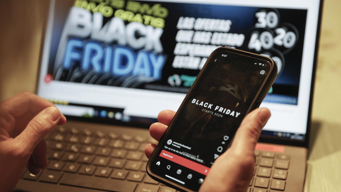 Anche in Internet il "Black Friday" è ormai il più importante appuntamento per gli acquisti prenatalizi