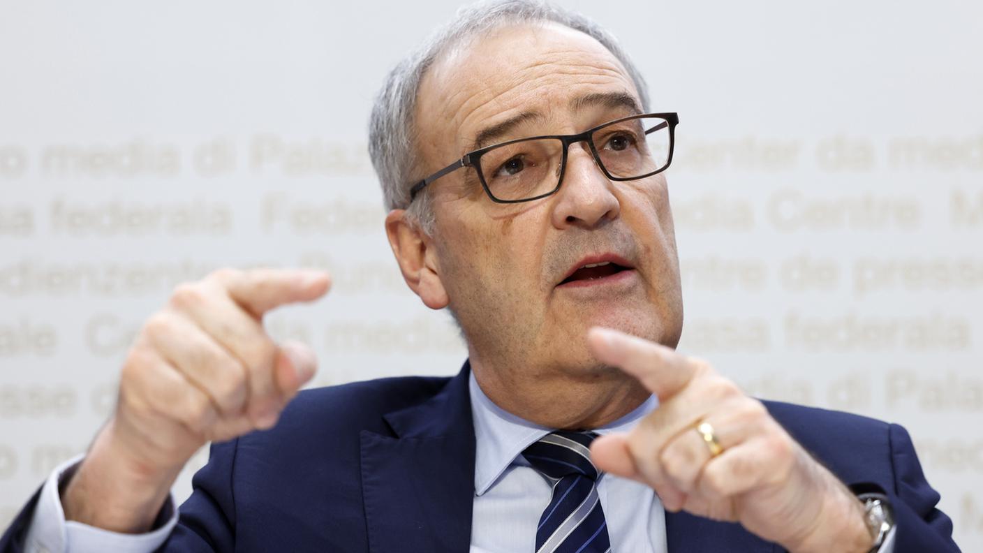 Il consigliere federale Guy Parmelin