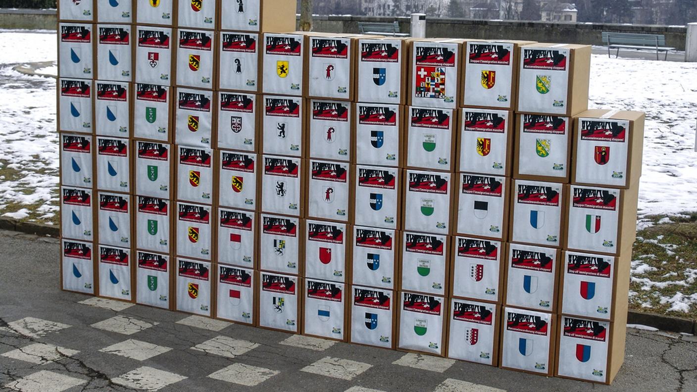 La consegna di firme alla Cancelleria federale dev'essere puntuale