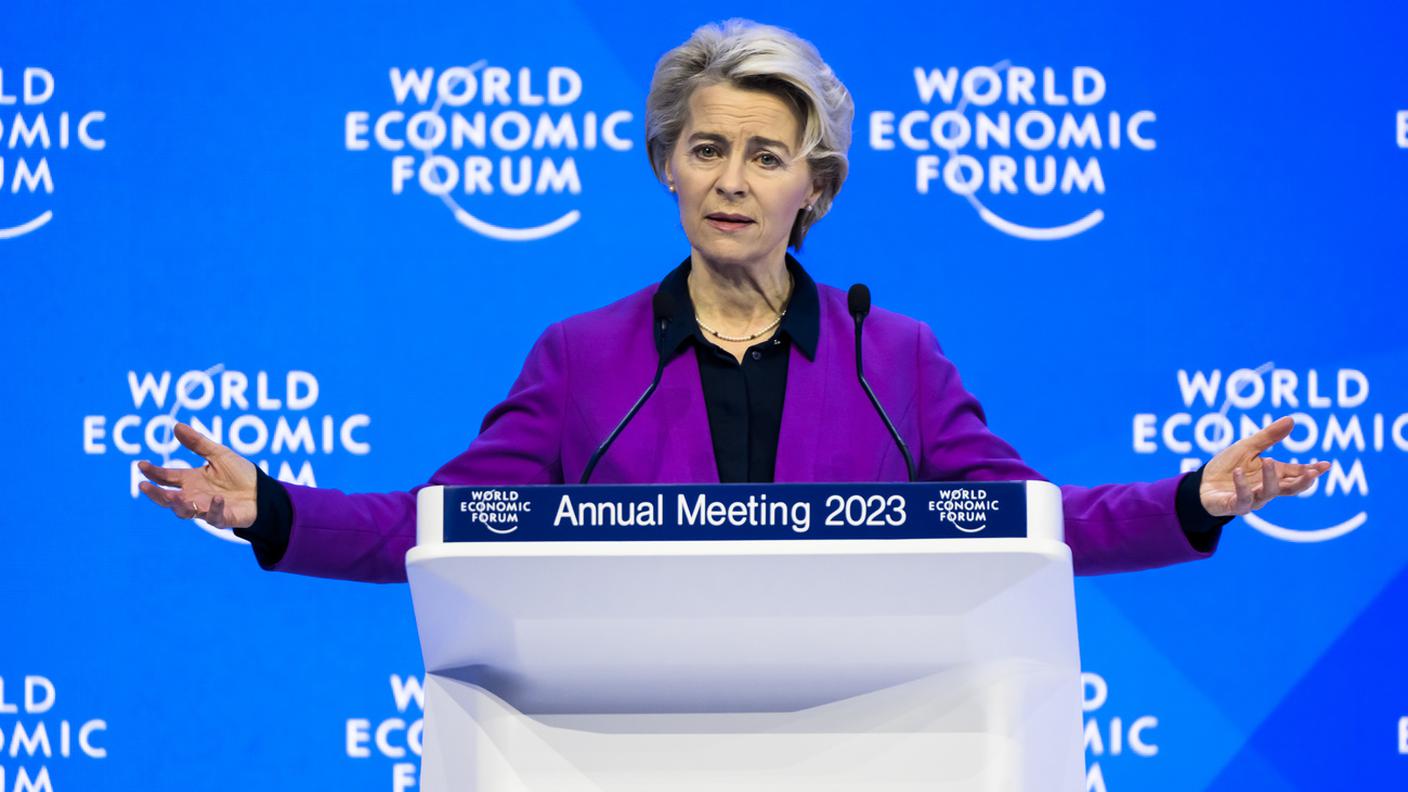 La presidente della Commissione europea, Ursula von der Leyen