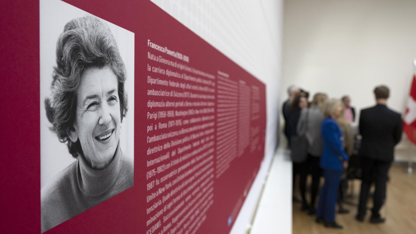 La sala è stata inaugurata, alla vigilia della Giornata internazionale della donna, dal consigliere federale Ignazio Cassis