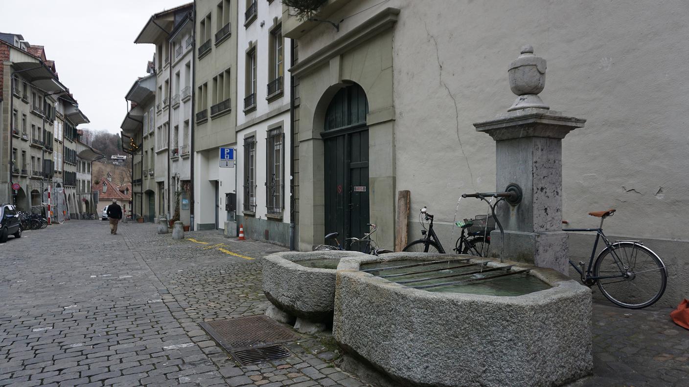 Il verde sostituirà il grigiore di Postgasse, nel centro storico di Berna