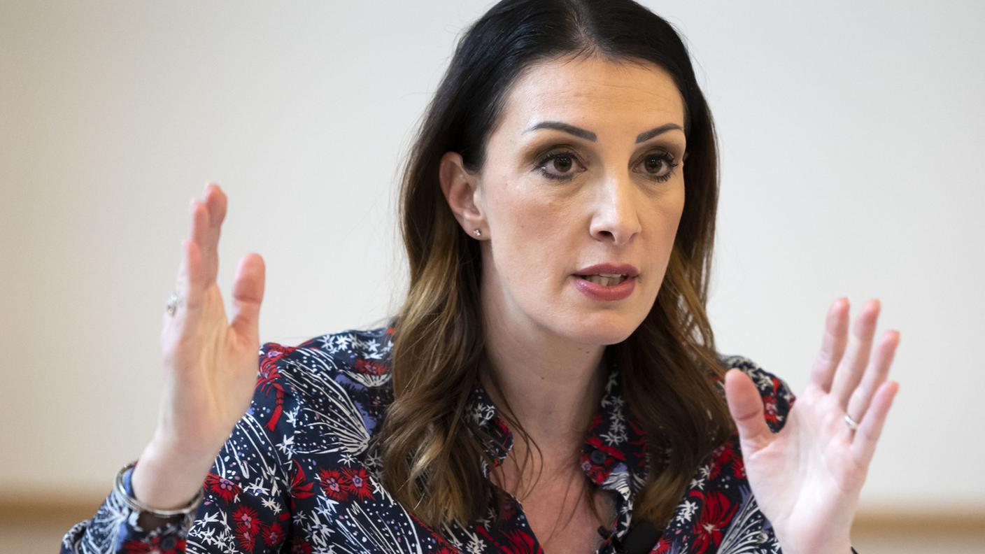 Natalia Ferrara, attuale direttrice nazionale dell'ASIB, l'associazione di categoria del personale bancario
