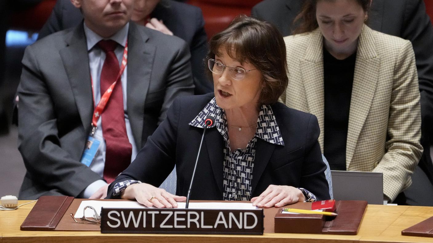 L'ambasciatrice svizzera all'ONU Pascale Baeriswyl