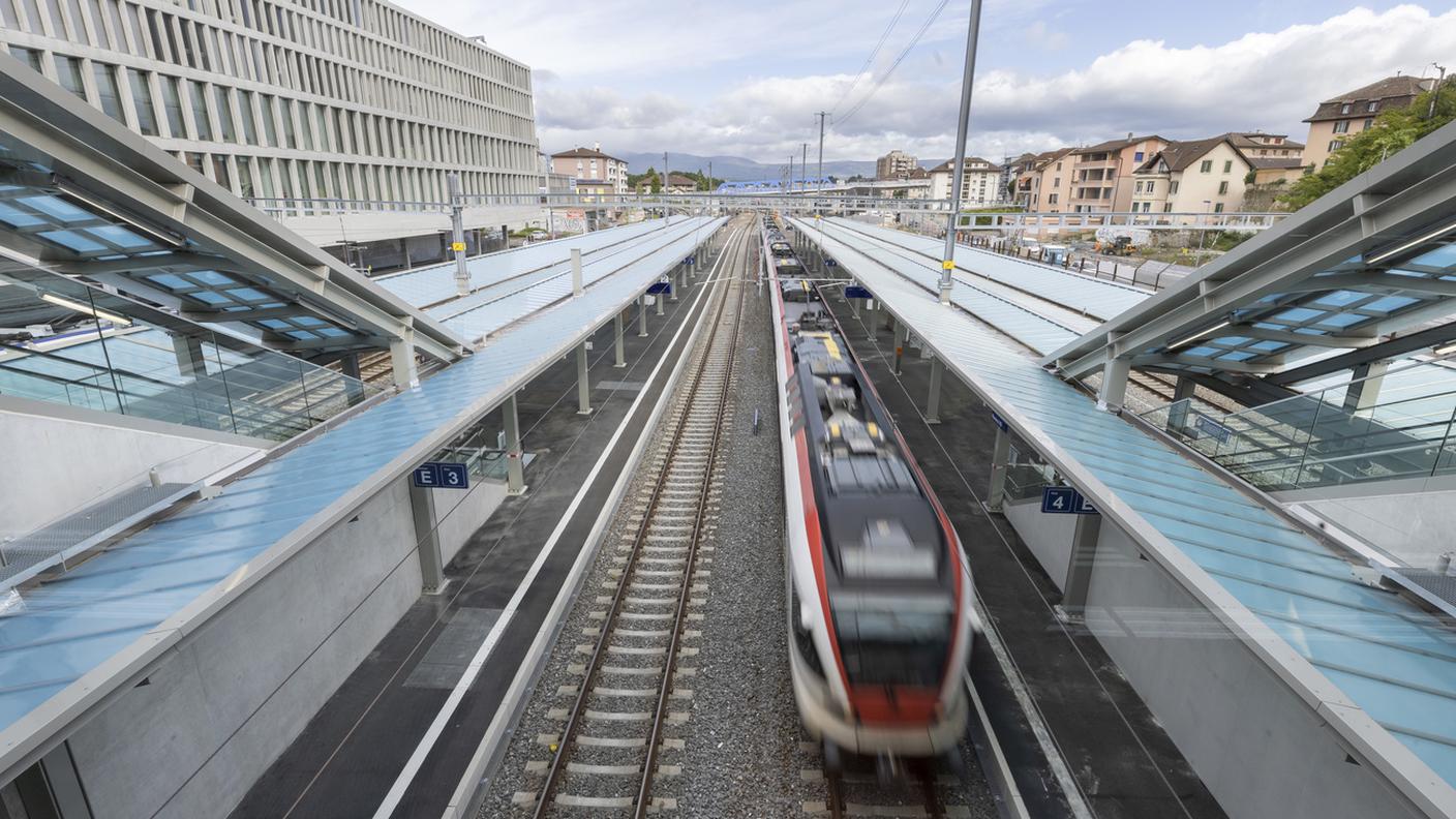 La stazione di Renens, dove nei piani delle FFS sarà necessario cambiare per recarsi a Ginevra