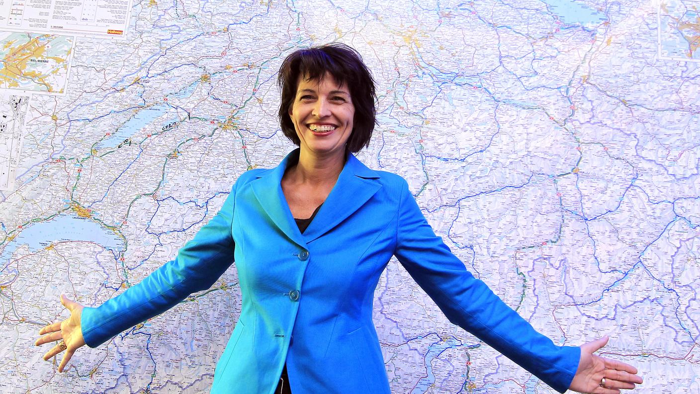 La consigliera federale Doris Leuthard