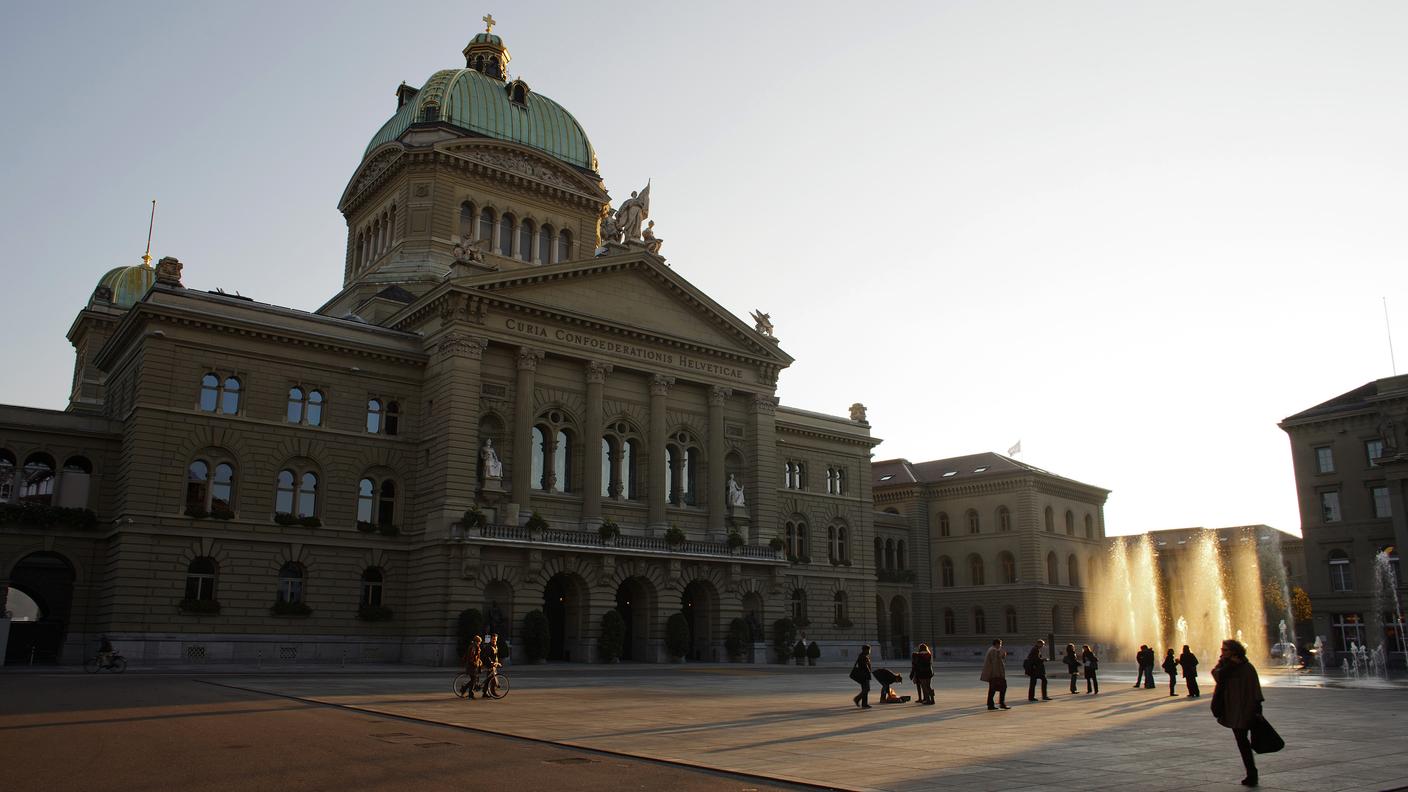Palazzo federale in un'immagine d'archivio