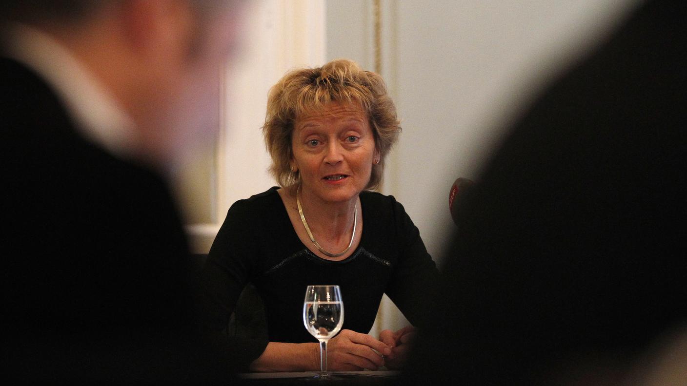 Widmer-Schlumpf davanti ai media per il bilancio del suo anno presidenziale