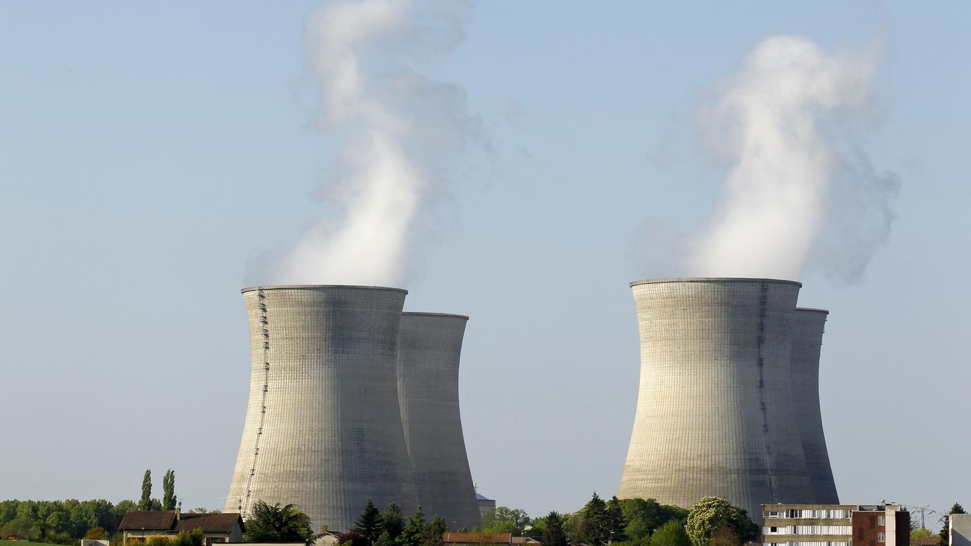 La centrale di Bugey, a 70 km da Ginevra, dove è già iniziata la costruzione di un deposito per materiale radioattivo.