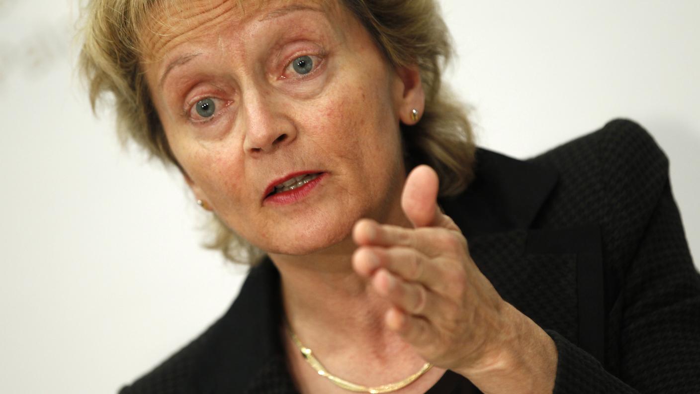La ministra delle finanze Eveline Widmer-Schlumpf