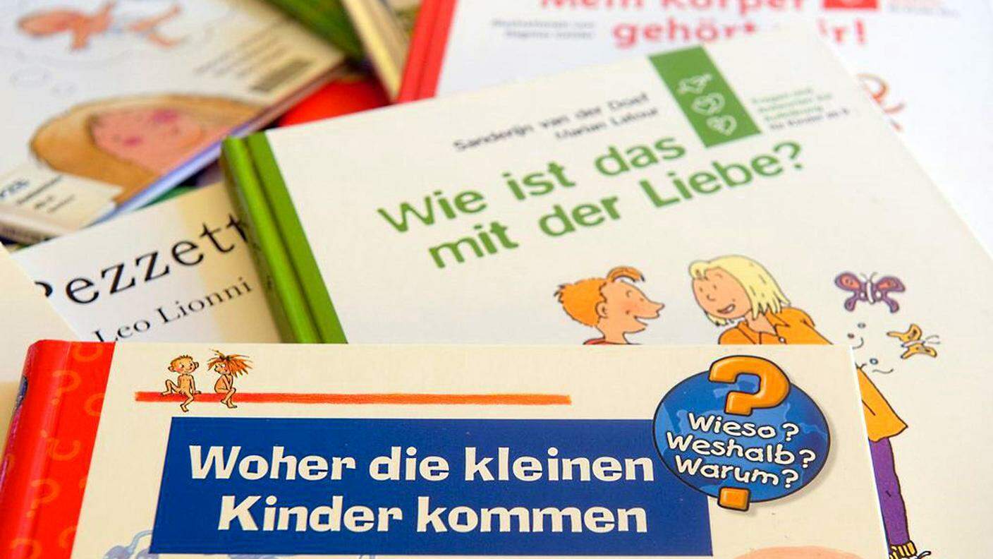Il materiale didattico della "sex-box", introdotto a Basilea Città per le lezioni dedicate ai bimbi dai 6 ai 12 anni
