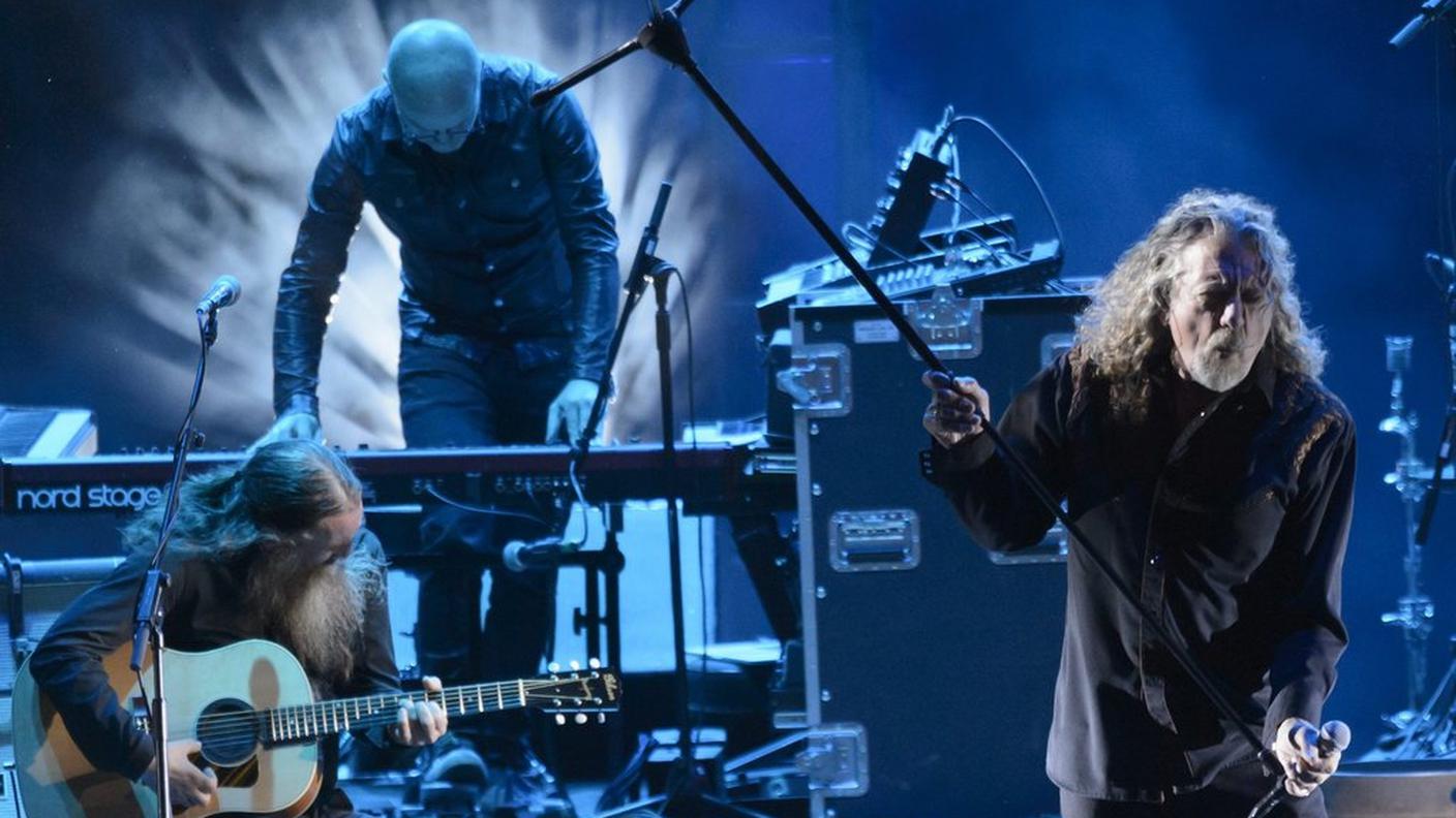 I Led Zeppelin in azione sabato sera al Paléo Festival di Nyon 2015