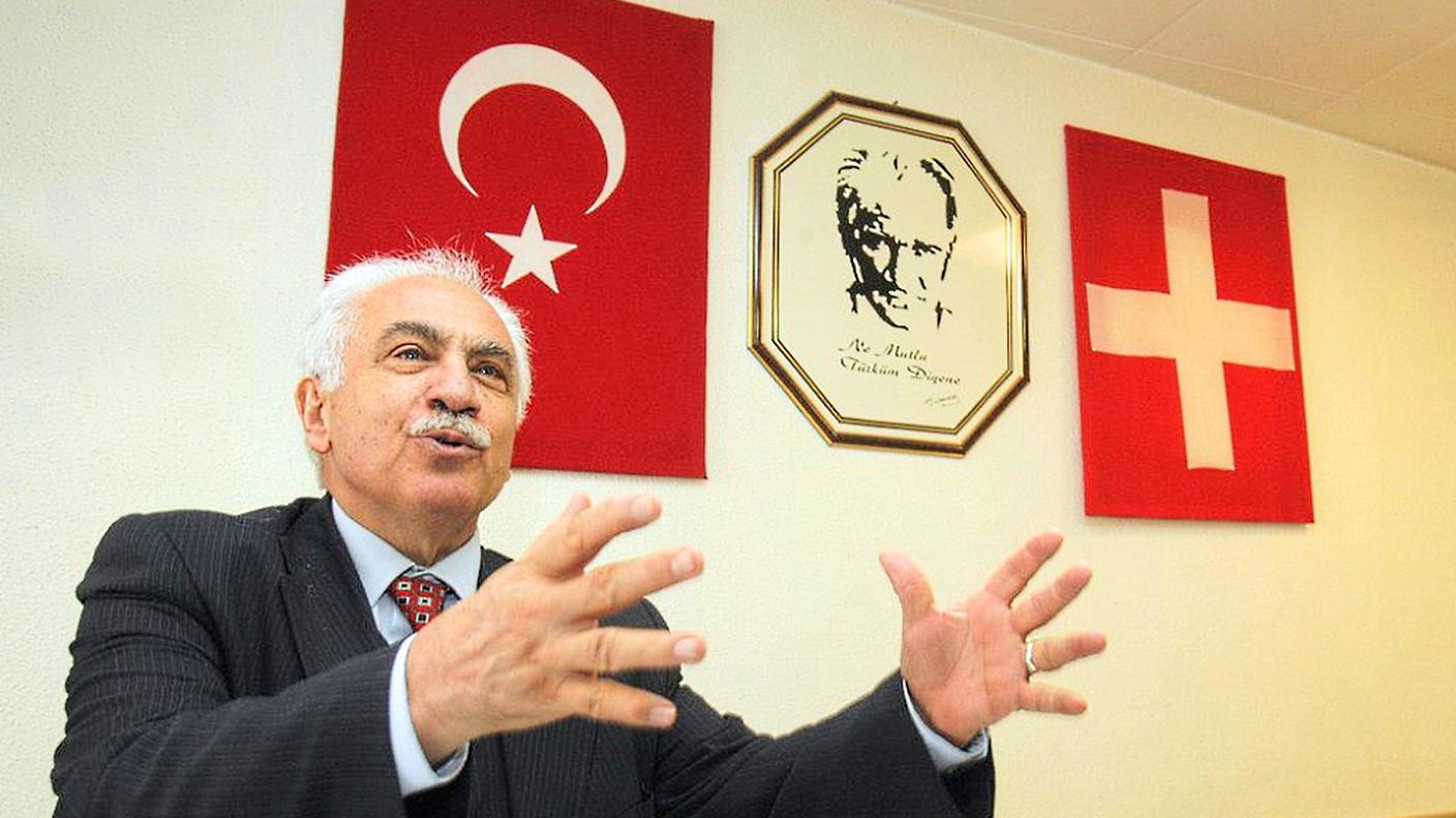 Il negazionista del genocidio armeno, qui in Svizzera nel 2007