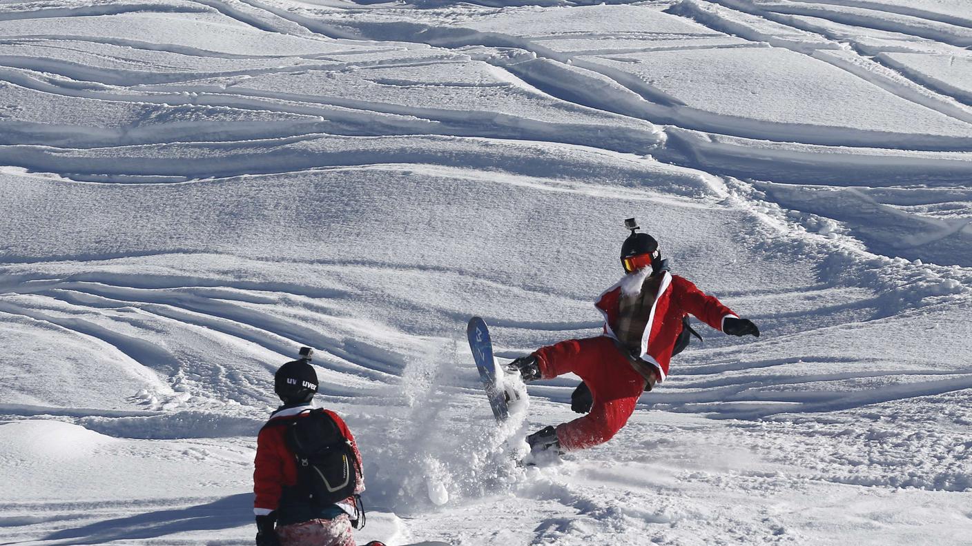 Gli infortuni sulla neve capitano sempre più spesso agli over 35