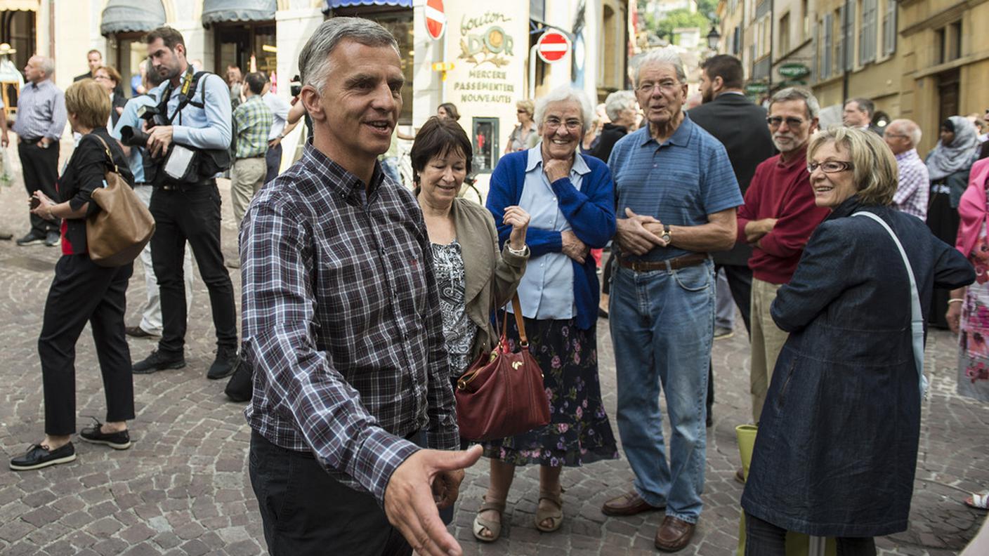 Didier Burkhalter fra i cittadini del suo cantone