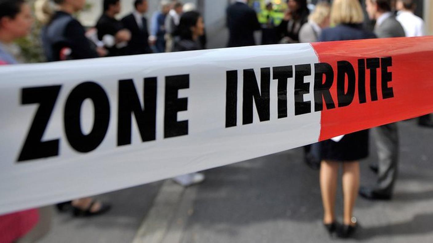 Sul posto polizia e soccorritori