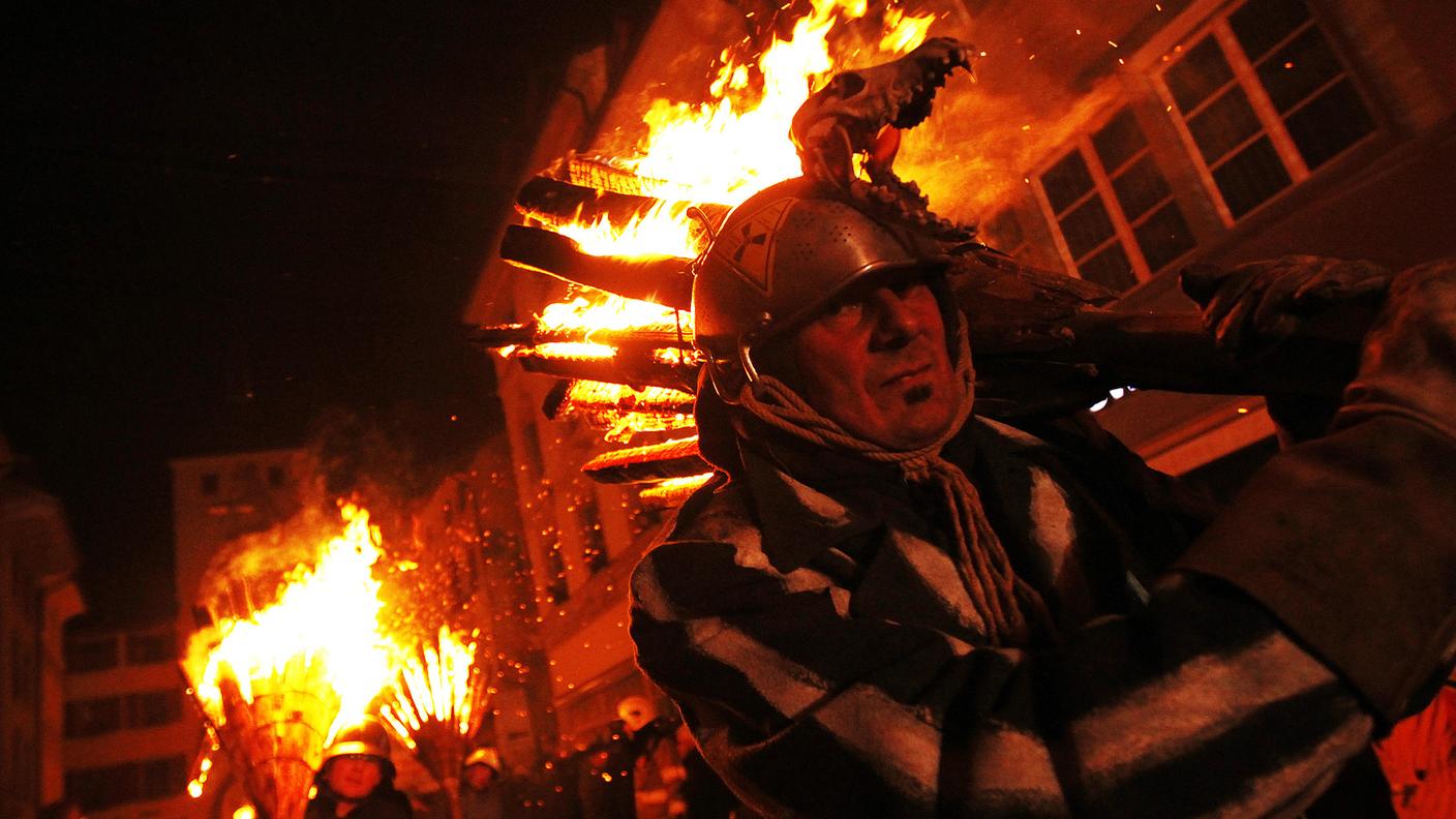 E quale sarà il carnevale principale del Cantone? I festeggiamenti di Basilea godono di rinomanza internazionale, ma anche quelli di Liestal (nella foto) non sono da meno
