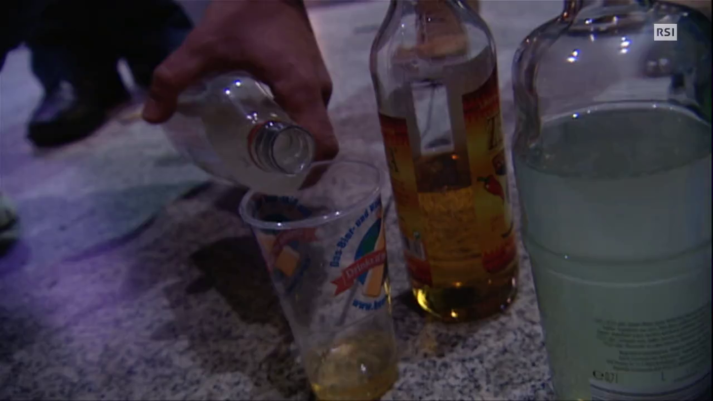 TG20.00 DEL 27.05.2014: " L'ALCOOL DIETRO LE VIOLENZE " DI FABIO STORNI