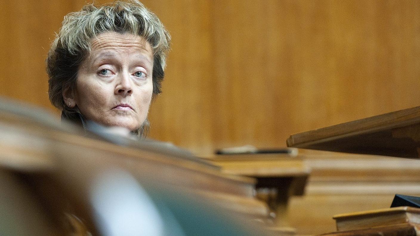 La neo titolare delle finanze Eveline Widmer-Schlumpf