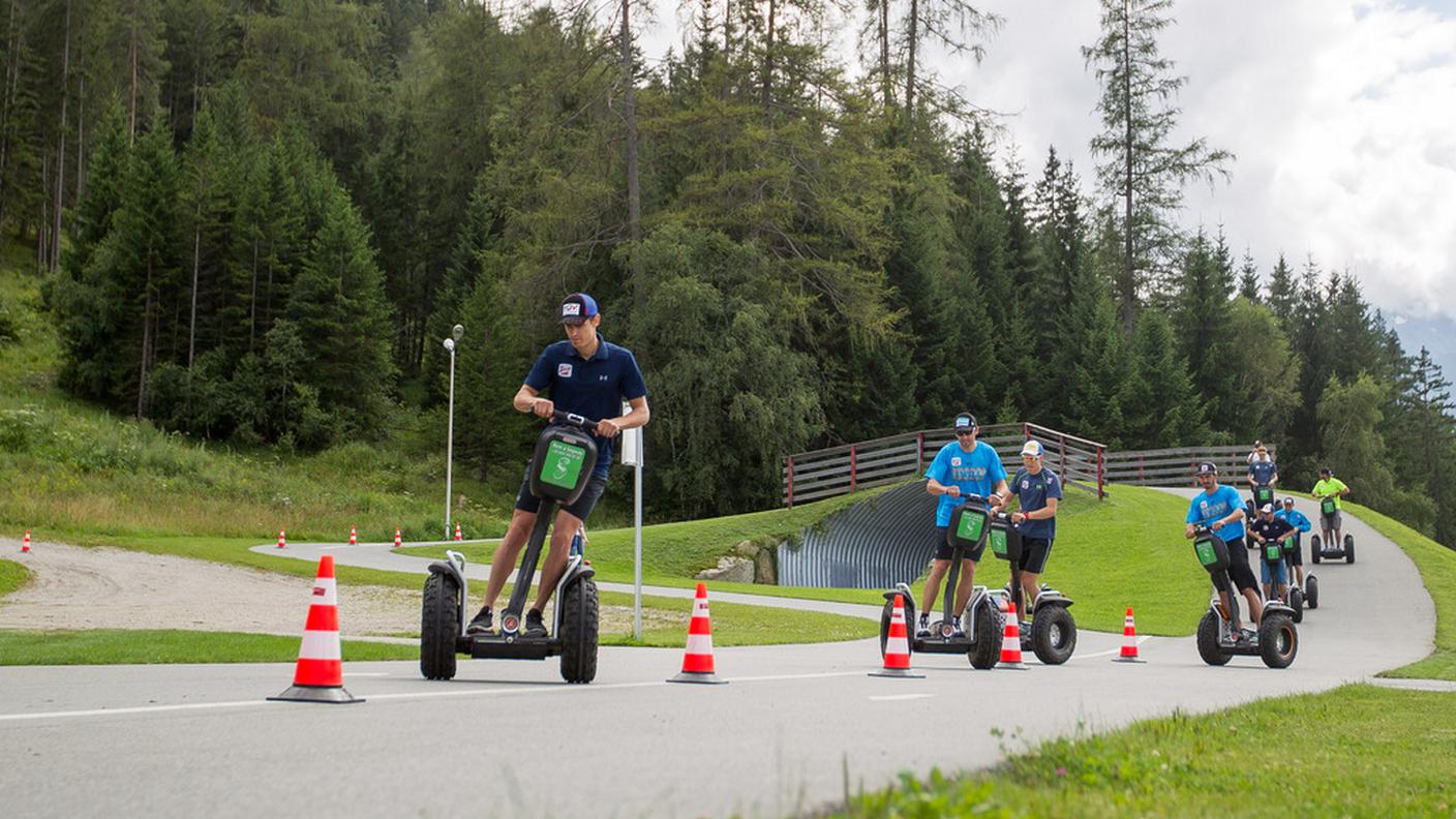 Con il monopattino sulle piste ciclabili