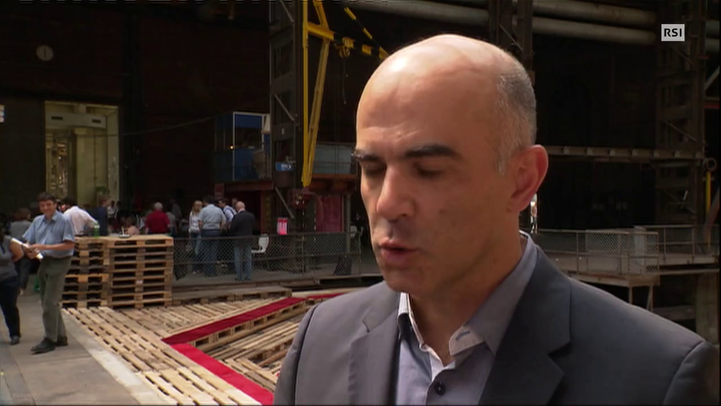 TG20 DEL 28.06.2014: "ALAIN BERSET SU SECONDO PILASTRO" DI MARIO CARNEVALE