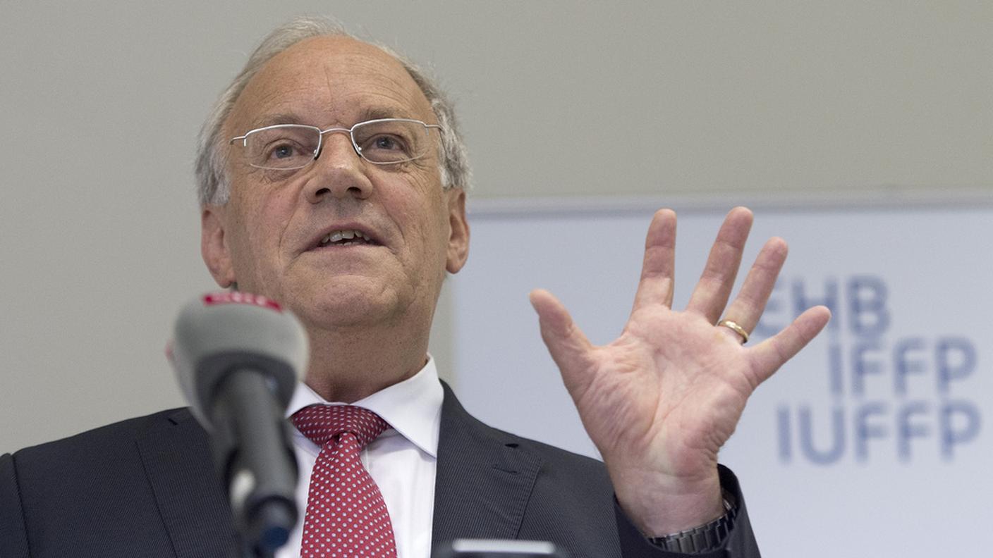 Il consigliere federale Schneider-Ammann