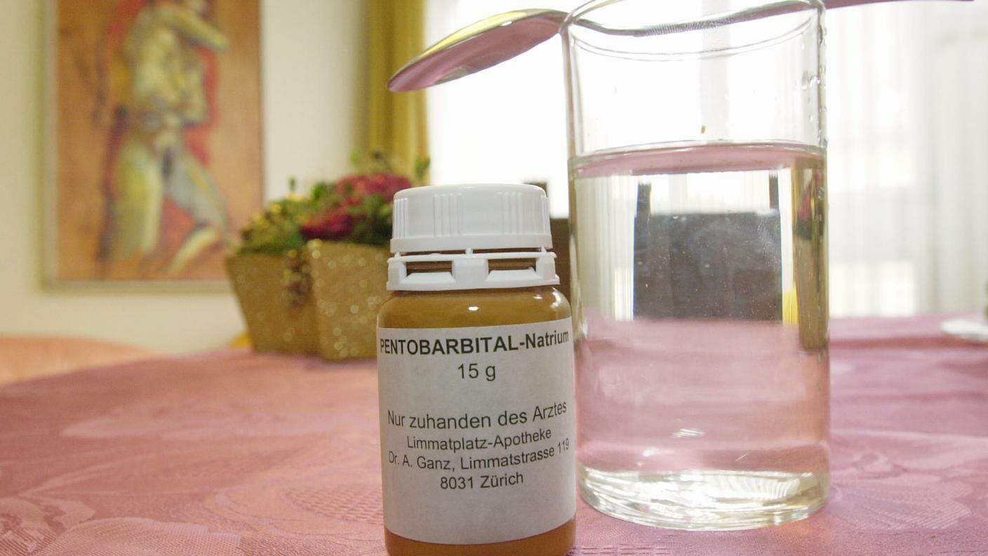 Il pentobarbital, la sostanza somministrata ai richiedenti l'eutanasia